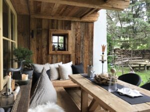 Chalet Tannenhof Lermoos Tiroler Zugspitzarena Outdoorlivingroom