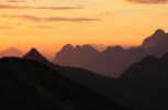 Chalet Tannenhof Lermoos Lieblingstour - Sonnenaufgang auf der Kohlbergspitze