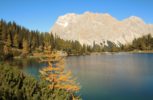Chalet Tannenhof Lermoss Blick zur Zugspitze mit Seebensee - das Paradies auf Erden