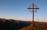 Chalet Tannenhof Lermoss  -  das Paradies auf Erden erlebt man beim Sonnenaufgang auf der Kohlbergspitze